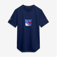 Футболка New York Rangers Fanatics Navy Authentic Pro Train Performance