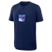Футболка New York Rangers Fanatics Navy Authentic Pro Train Performance