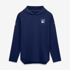 Толстовка New York Rangers Fanatics Navy Authentic Pro Train Lightweight Толстовка New York Rangers Fanatics Navy Authentic Pro Train Lightweight
