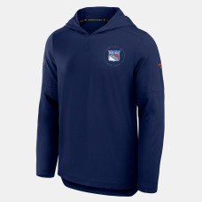 Толстовка New York Rangers Fanatics Navy Authentic Pro Train Lightweight Толстовка New York Rangers Fanatics Navy Authentic Pro Train Lightweight