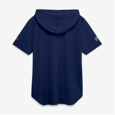 Толстовка New York Rangers Fanatics Navy Authentic Pro Train Short Sleeve Толстовка New York Rangers Fanatics Navy Authentic Pro Train Short Sleeve