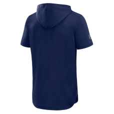 Толстовка New York Rangers Fanatics Navy Authentic Pro Train Short Sleeve Толстовка New York Rangers Fanatics Navy Authentic Pro Train Short Sleeve