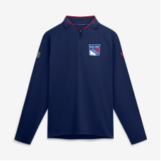 Пуловер New York Rangers Fanatics Navy Authentic Pro Rink Raglan Lightweight
