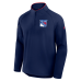 Пуловер New York Rangers Fanatics Navy Authentic Pro Rink Raglan Lightweight