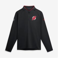 Пуловер New Jersey Devils Fanatics Black Authentic Pro Rink Lightweight