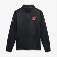 Пуловер New Jersey Devils Fanatics Black Authentic Pro Rink Fleece Пуловер New Jersey Devils Fanatics Black Authentic Pro Rink Fleece