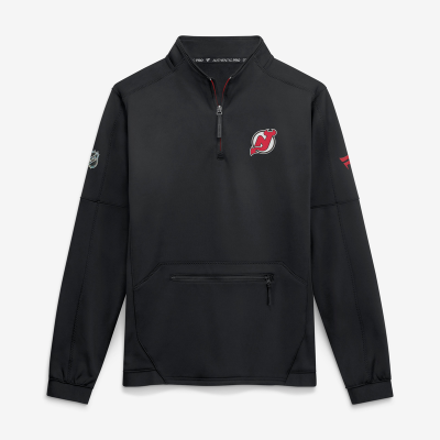 Пуловер New Jersey Devils Fanatics Black Authentic Pro Rink Fleece