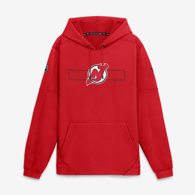 Толстовка New Jersey Devils Fanatics Red Authentic Pro Rink Fleece