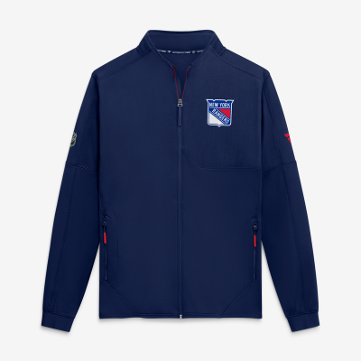 Куртка New York Rangers Fanatics Navy Authentic Pro Rink Fleece Full-Zip