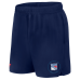 Шорты New York Rangers Fanatics Navy Authentic Pro Training