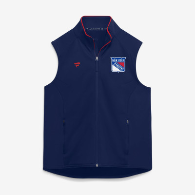 Жилетка New York Rangers Fanatics Navy Authentic Pro Rink Full-Zip