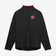 Женская пуловер New Jersey Devils Fanatics Black Authentic Pro Rink Lightweight