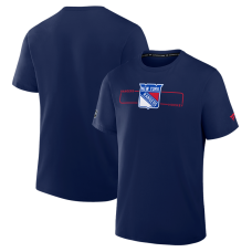 Футболка New York Rangers Fanatics Navy Authentic Pro Primary Logo Футболка New York Rangers Fanatics Navy Authentic Pro Primary Logo