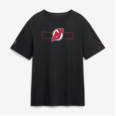 Футболка New Jersey Devils Fanatics Black Authentic Pro Primary Logo Футболка New Jersey Devils Fanatics Black Authentic Pro Primary Logo