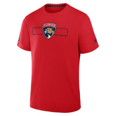 Футболка Florida Panthers Fanatics Red Authentic Pro Primary Logo