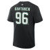 Dallas Stars Mikko Rantanen Fanatics Black Authentic Stack Name & Number T-Shirt