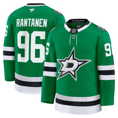 Джерси Dallas Stars Mikko Rantanen Fanatics Kelly Green Home Premium