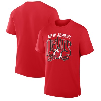 New Jersey Devils Fanatics Red Hometown Local T-Shirt