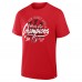 New Jersey Devils Fanatics Red 3x Stanley Cup Champions T-Shirt