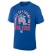 New York Rangers Fanatics Blue 4x Stanley Cup Champions T-Shirt
