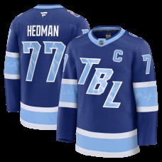 Игровая джерси Tampa Bay Lightning Victor Hedman Fanatics Blue 2026 NHL Stadium Series Premium