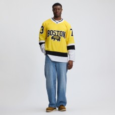 Boston Bruins Charlie McAvoy Fanatics Gold 2026 NHL Stadium Series Premium Jersey