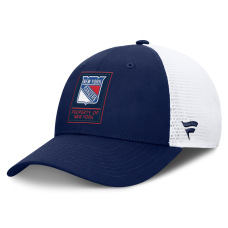 Бейсболка New York Rangers Fanatics Navy/White Authentic Pro Train Meshback