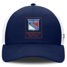 Бейсболка New York Rangers Fanatics Navy/White Authentic Pro Train Meshback