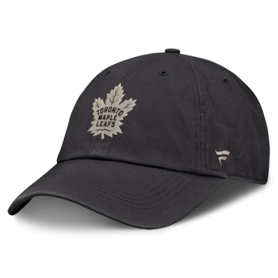 Бейсболка Toronto Maple Leafs Fanatics Road Phantom Washed - Charcoal