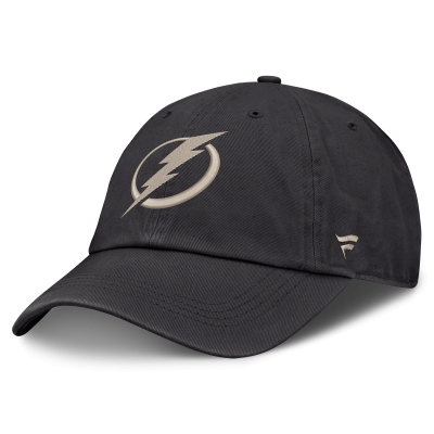 Бейсболка Tampa Bay Lightning Fanatics Charcoal Road Phantom Washed