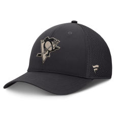 Бейсболка Pittsburgh Penguins Fanatics Charcoal Road Meshback Stretch Бейсболка Pittsburgh Penguins Fanatics Charcoal Road Meshback Stretch