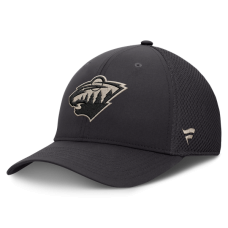 Бейсболка Minnesota Wild Fanatics Charcoal Authentic Pro Road Meshback Stretch Бейсболка Minnesota Wild Fanatics Charcoal Authentic Pro Road Meshback Stretch