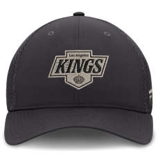 Бейсболка Los Angeles Kings Fanatics Charcoal Authentic Pro Road Meshback Stretch Бейсболка Los Angeles Kings Fanatics Charcoal Authentic Pro Road Meshback Stretch