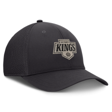 Бейсболка Los Angeles Kings Fanatics Charcoal Authentic Pro Road Meshback Stretch Бейсболка Los Angeles Kings Fanatics Charcoal Authentic Pro Road Meshback Stretch
