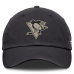 Бейсболка Pittsburgh Penguins Fanatics Charcoal Road Phantom Washed