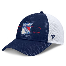 Бейсболка New York Rangers Fanatics Navy Authentic Pro Rink Boxed Logo