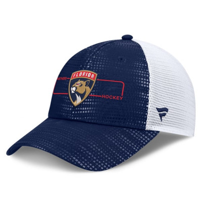 Бейсболка Florida Panthers Fanatics Navy Authentic Pro Rink Boxed Logo