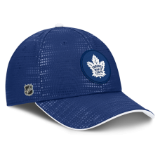 Бейсболка Toronto Maple Leafs Fanatics Authentic Pro Rink Debossed Stretch Fit - Blue