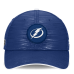 Бейсболка Tampa Bay Lightning Fanatics Blue Authentic Pro Rink Debossed Stretch Fit