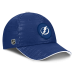 Бейсболка Tampa Bay Lightning Fanatics Blue Authentic Pro Rink Debossed Stretch Fit