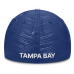 Бейсболка Tampa Bay Lightning Fanatics Blue Authentic Pro Rink Debossed Stretch Fit