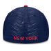Бейсболка New York Rangers Fanatics Navy Authentic Pro Rink Debossed Stretch Fit