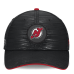 Джерси New Devils Fanatics Black Authentic Pro Rink Debossed Stretch Fit Hat