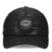 Бейсболка Los Angeles Kings Fanatics Black Authentic Pro Rink Debossed Stretch Fit