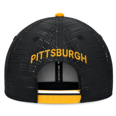 Бейсболка Pittsburgh Penguins Fanatics Black Authentic Pro Rink Square Visor Бейсболка Pittsburgh Penguins Fanatics Black Authentic Pro Rink Square Visor