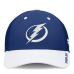 Бейсболка Tampa Bay Lightning Fanatics Blue/White Authentic Pro Rink Stretch