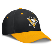 Бейсболка Pittsburgh Penguins Fanatics Black/Gold Authentic Pro Rink Stretch Бейсболка Pittsburgh Penguins Fanatics Black/Gold Authentic Pro Rink Stretch
