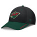 Бейсболка Minnesota Wild Fanatics Black/Green Authentic Pro Rink Stretch Бейсболка Minnesota Wild Fanatics Black/Green Authentic Pro Rink Stretch