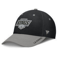 Бейсболка Los Angeles Kings Fanatics Black/Gray Authentic Pro Rink Stretch Бейсболка Los Angeles Kings Fanatics Black/Gray Authentic Pro Rink Stretch