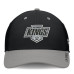 Бейсболка Los Angeles Kings Fanatics Black/Gray Authentic Pro Rink Stretch